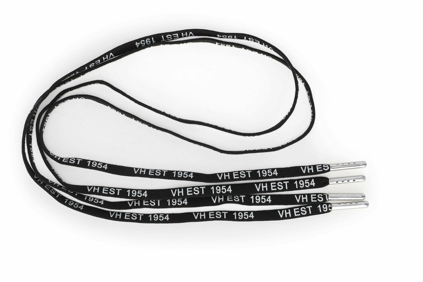 BLACK WHITE SILVER TIP LACES | Vintage Havana Women
