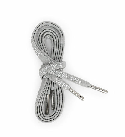 GREY WHITE SILVER TIP LACES | Vintage Havana Women
