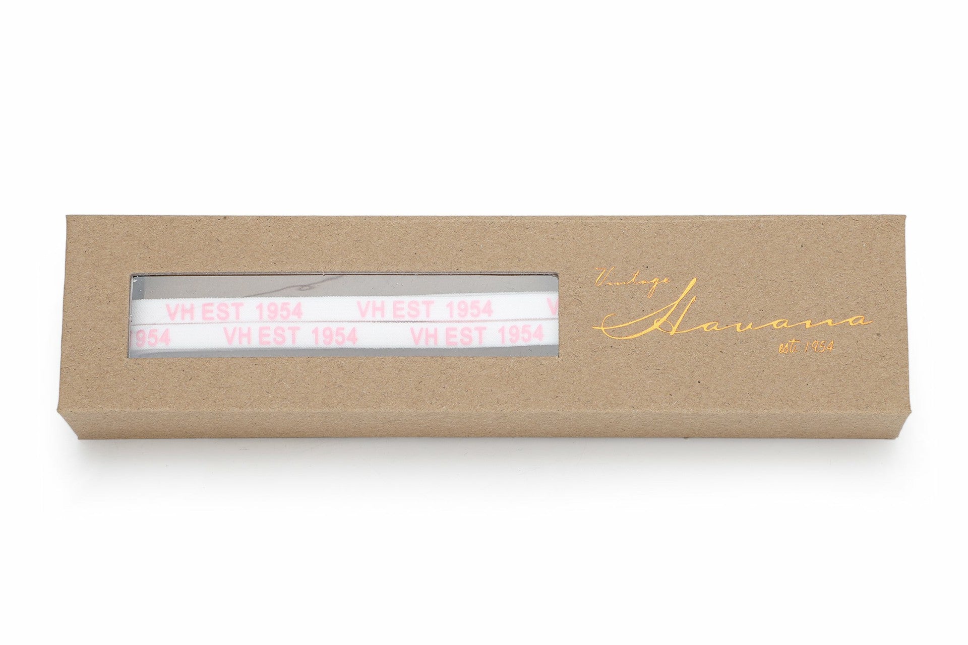 WHITE PINK GOLD TIP LACES | Vintage Havana Shoes