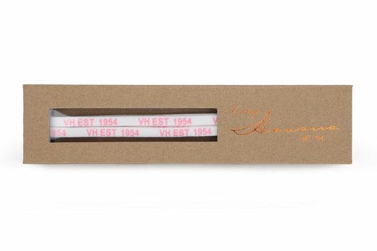 WHITE PINK SILVER TIP LACES | Vintage Havana Women