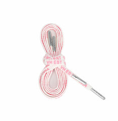 WHITE PINK SILVER TIP LACES | Vintage Havana Shoes