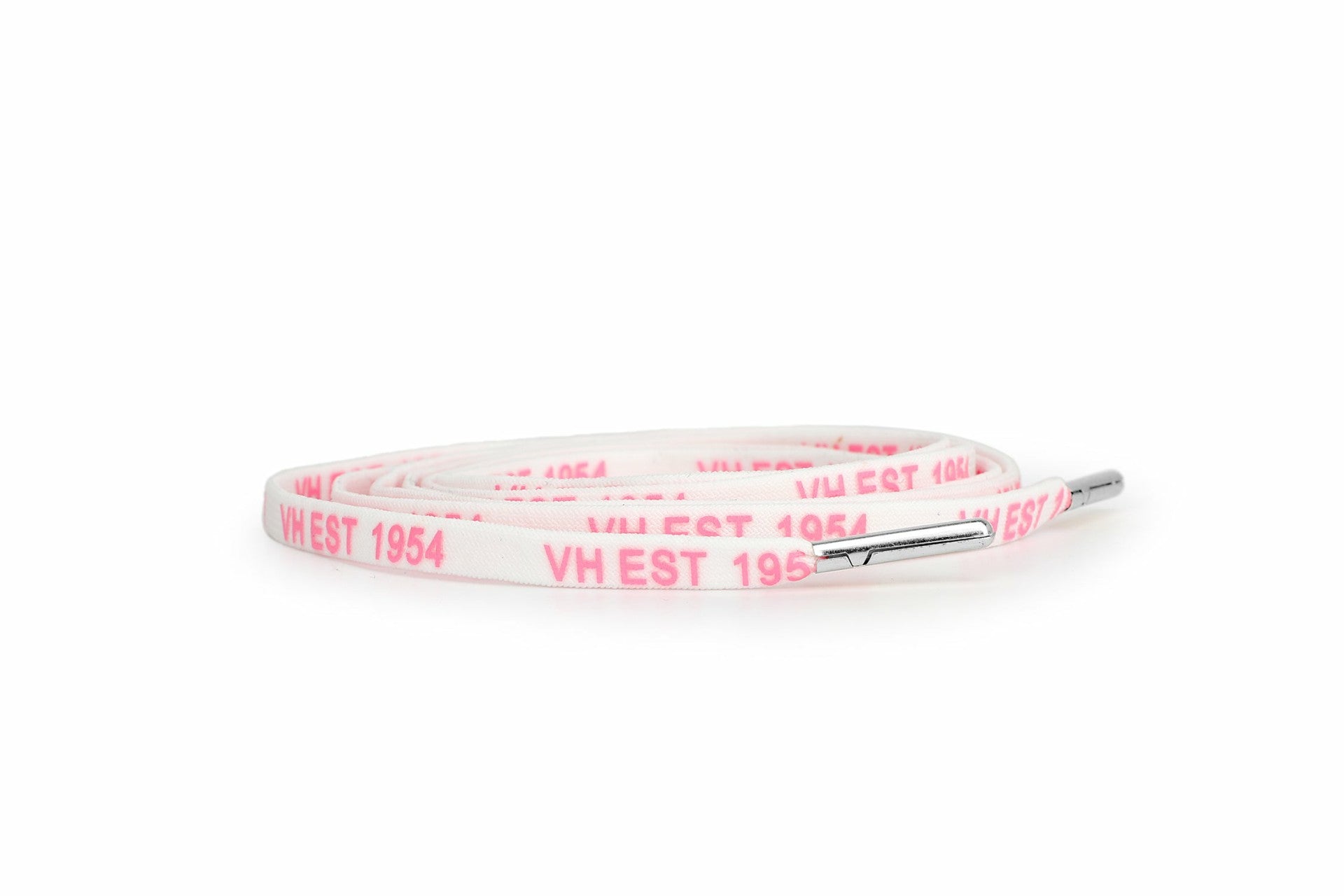 WHITE PINK SILVER TIP LACES | Vintage Havana Shoes
