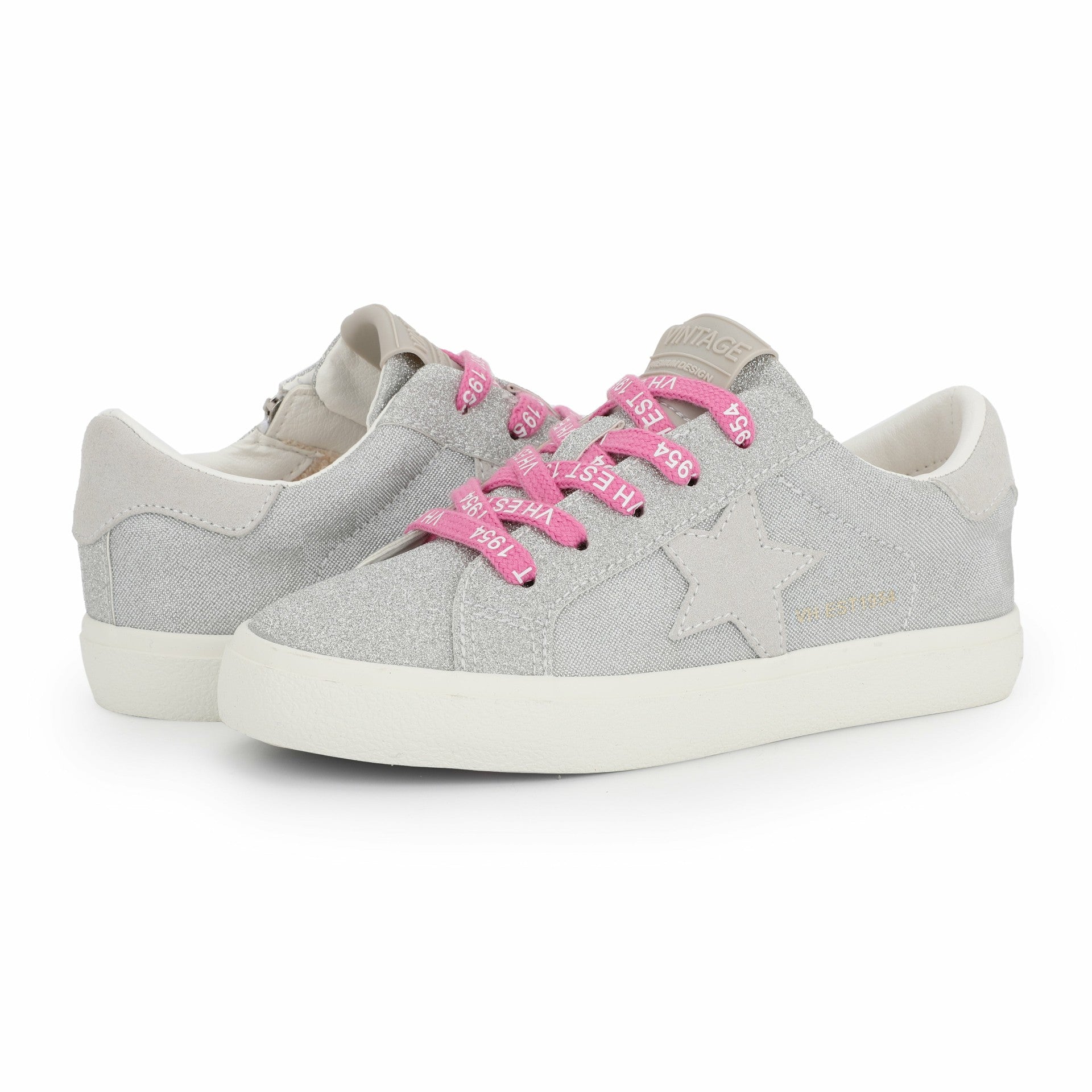 KIDS HENRIETTE - SILVER CHECKERED MULTI | Vintage Havana Shoes