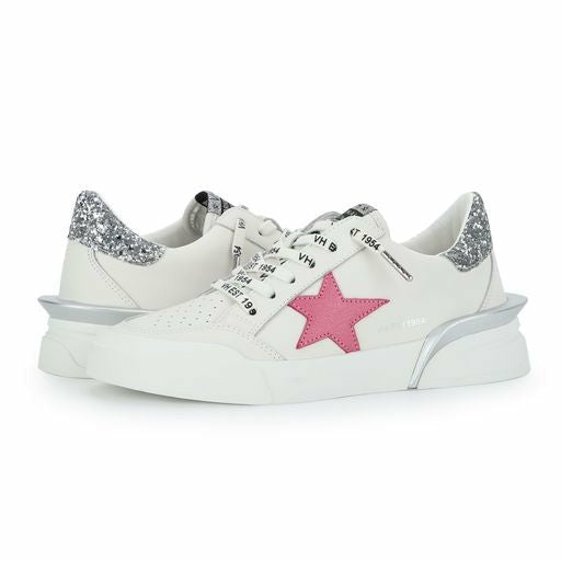LASER 1- WHITE PINK MULTI | Vintage Havana Shoes