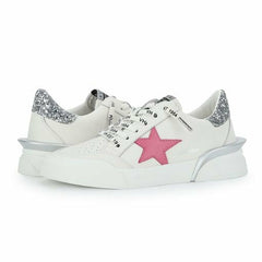 LASER 1- WHITE PINK MULTI | Vintage Havana Shoes