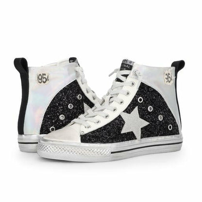 ALIVE HIGH - BLACK SILVER MULTI | Vintage Havana Women
