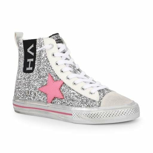 ALIVE HIGH - SILVER GLITTER MULTI | Vintage Havana Shoes