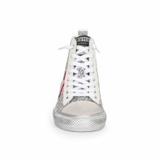 ALIVE HIGH - SILVER GLITTER MULTI | Vintage Havana Shoes