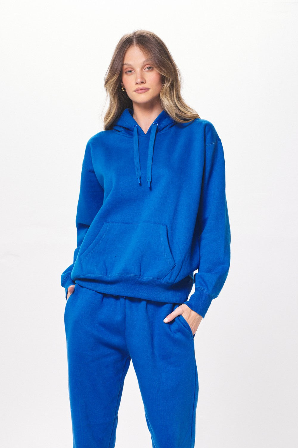 Vivid Blue Proweave Hoodie | Vintage Havana Clothing