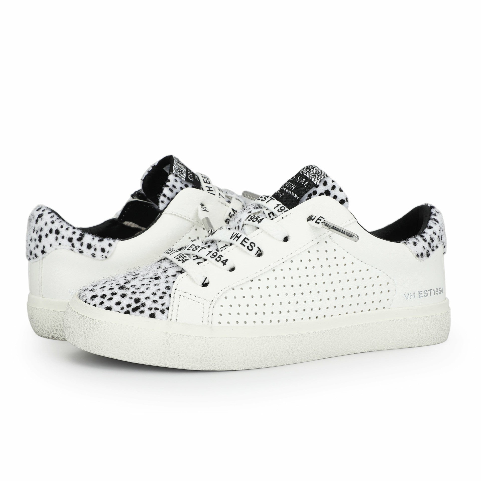 KIDS RONDA - WHITE CHEETAH PERF MULTI | Vintage Havana Shoes