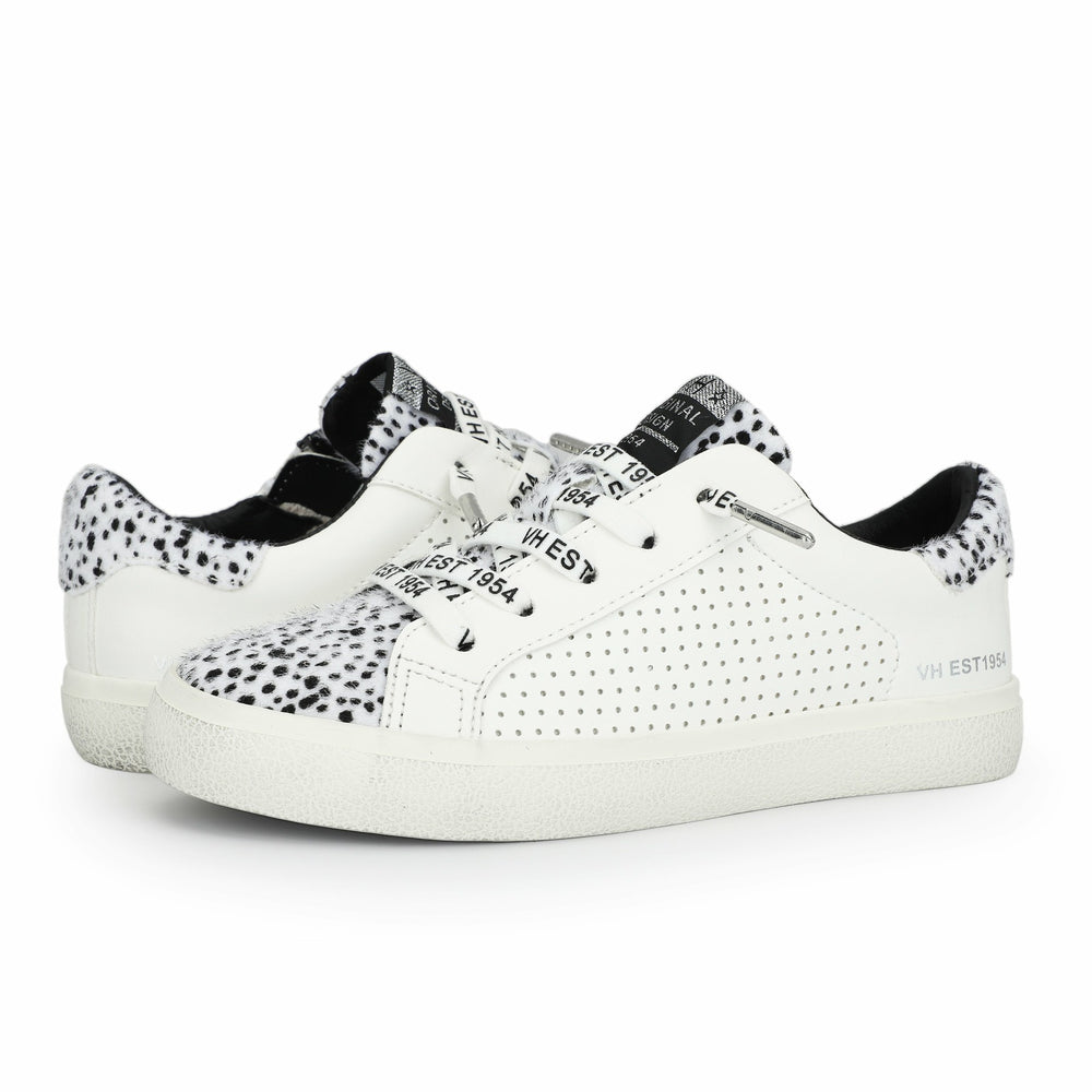 KIDS RONDA - WHITE CHEETAH PERF MULTI | Vintage Havana Shoes