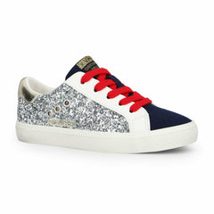 KIDS ADALENE - SILVER GLITTER MULTI | Vintage Havana Shoes