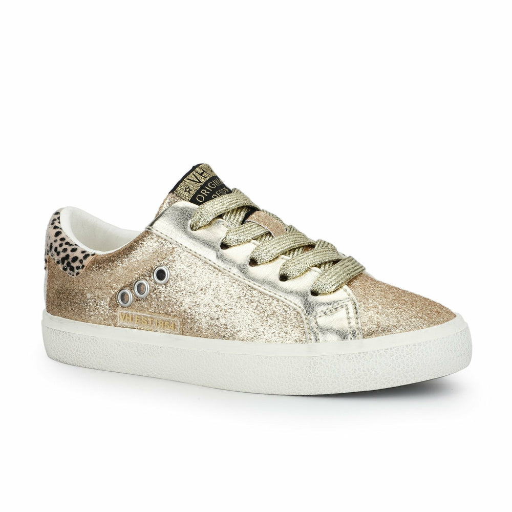 KIDS ADALENE - ROSE GOLD GLITTER MULTI | Vintage Havana Shoes