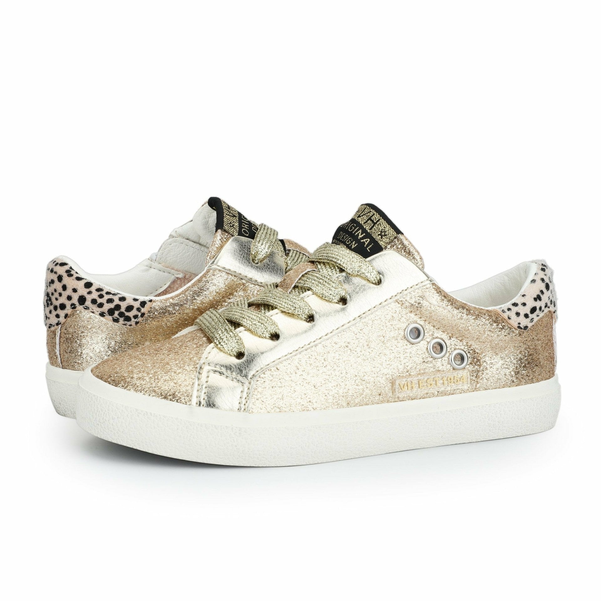 KIDS ADALENE - ROSE GOLD GLITTER MULTI | Vintage Havana Shoes