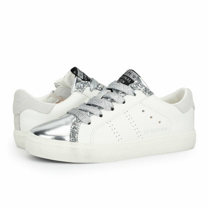 KIDS LEXA - WHITE SILVER PERF MULTI | Vintage Havana Women