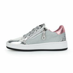 KIDS HALEE - MATT GREY SILVER MULTI | Vintage Havana Shoes