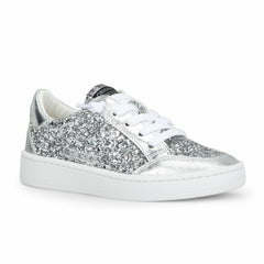 KIDS HALEE - WASHED SILVER CROCO | Vintage Havana Shoes