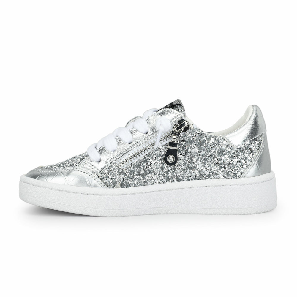 KIDS HALEE - WASHED SILVER CROCO | Vintage Havana Shoes