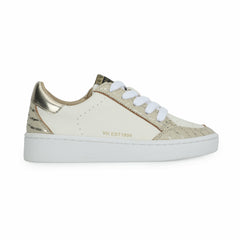 KIDS HALEE - WHITE NUDE CROCO | Vintage Havana Shoes