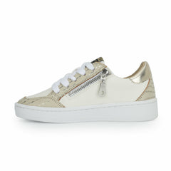 KIDS HALEE - WHITE NUDE CROCO | Vintage Havana Shoes