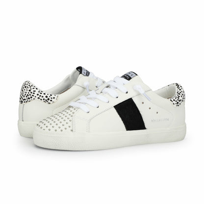 RAELYN - WHITE BLACK STUDS | Vintage Havana Women