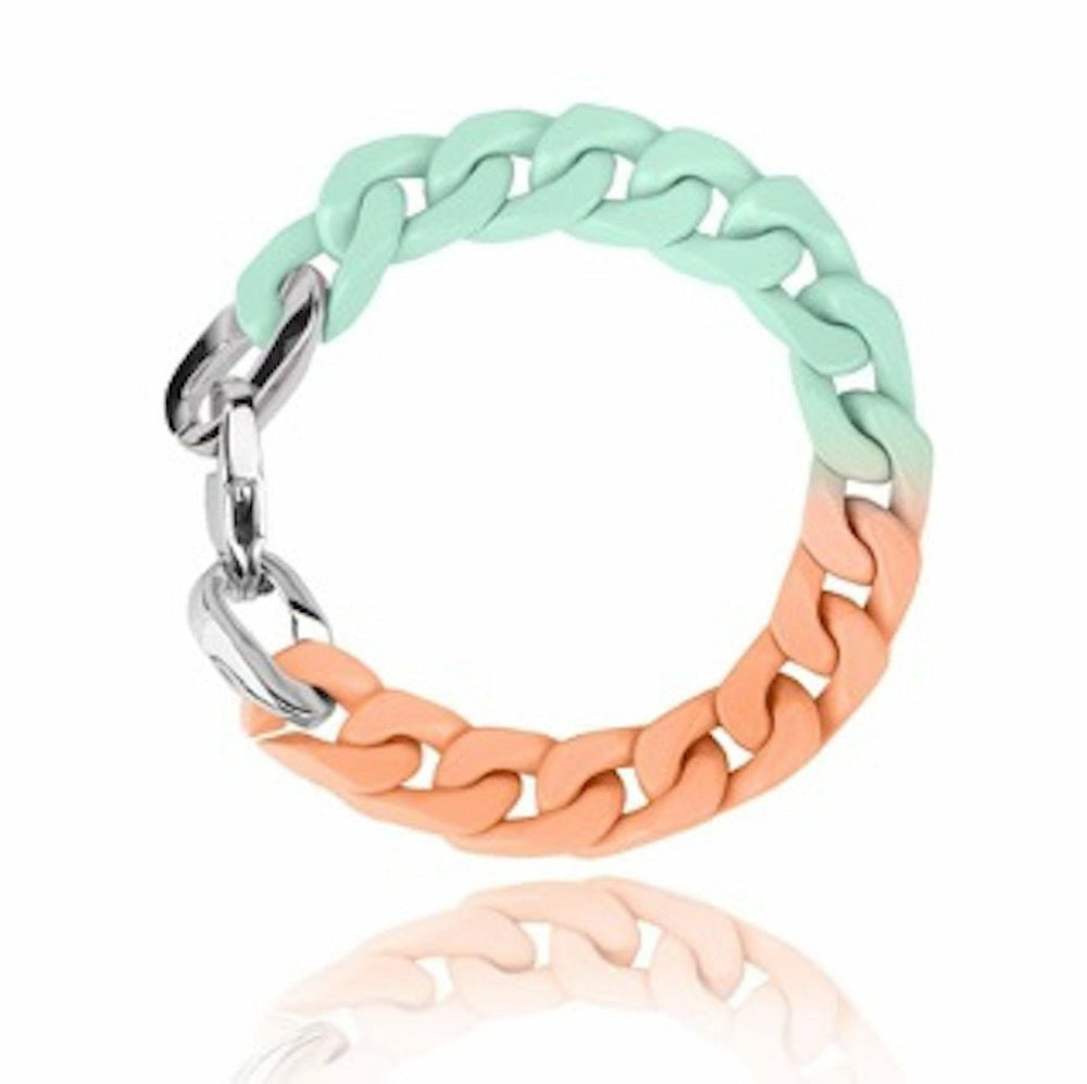 DOUBLE DIP BRACELET MINT/PEACH | Vintage Havana Accessories