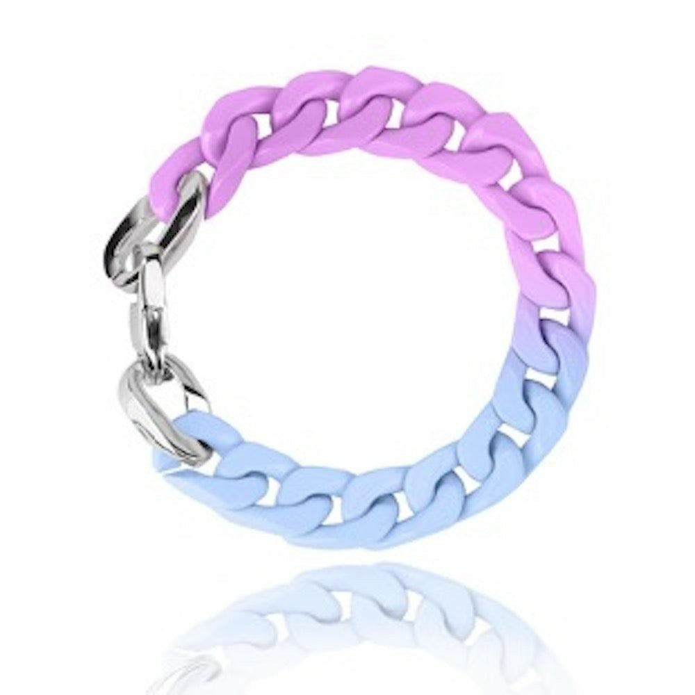DOUBLE DIP BRACELET SKY BLUE/ PURPLE | Vintage Havana Accessories