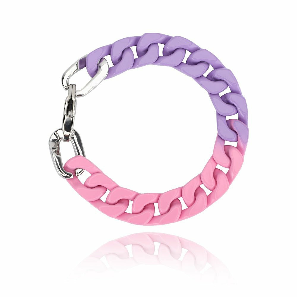 DOUBLE DIP BRACELET PURPLE/PINK | Vintage Havana Accessories