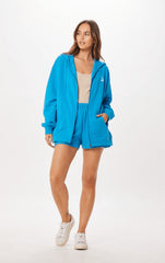 Bright Blue St. Tropez Jet Setter Surf Wash Zip Up | Vintage Havana Clothing