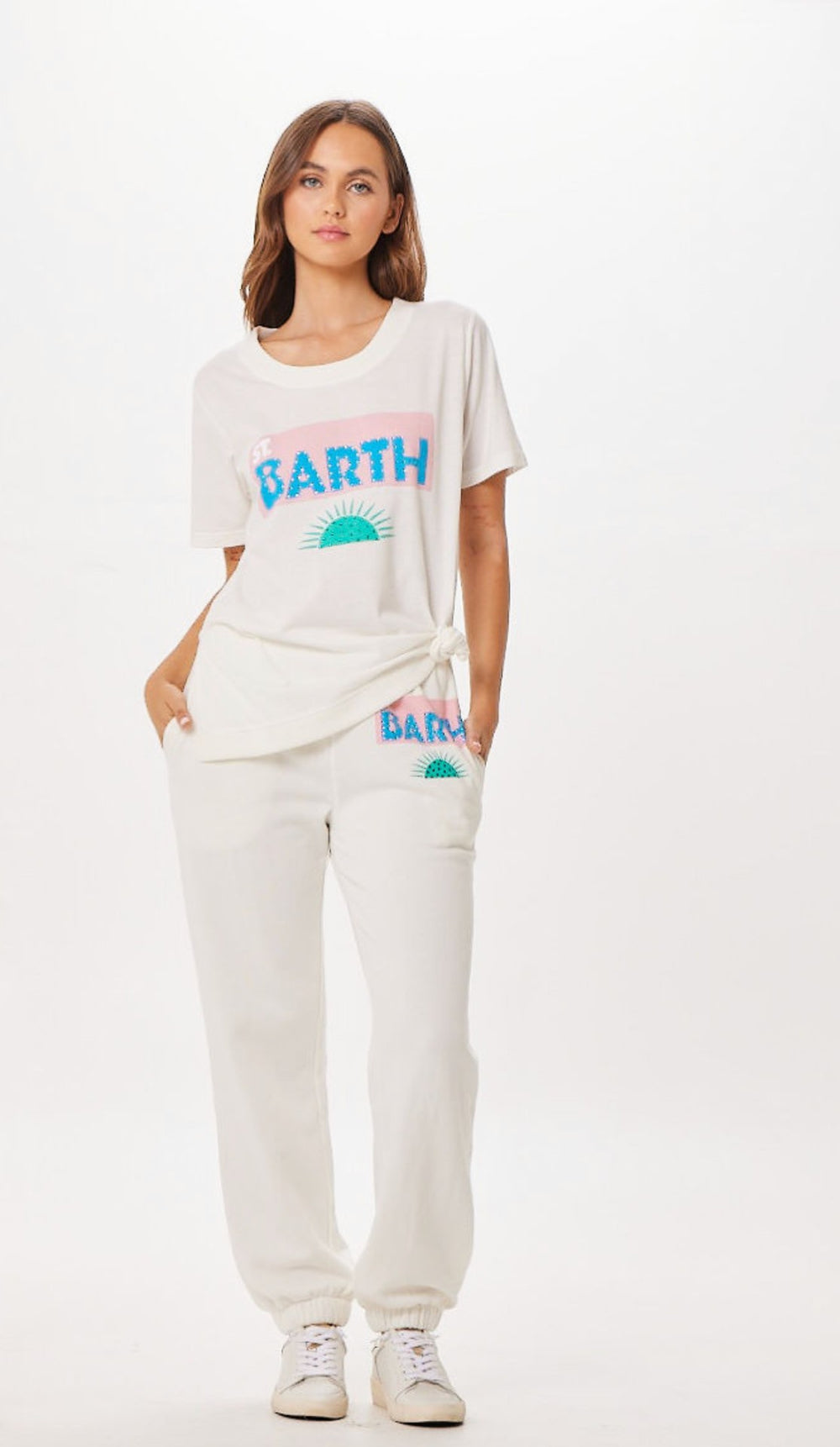 White St. Barth Jet Setter T-Shirt | Vintage Havana Clothing