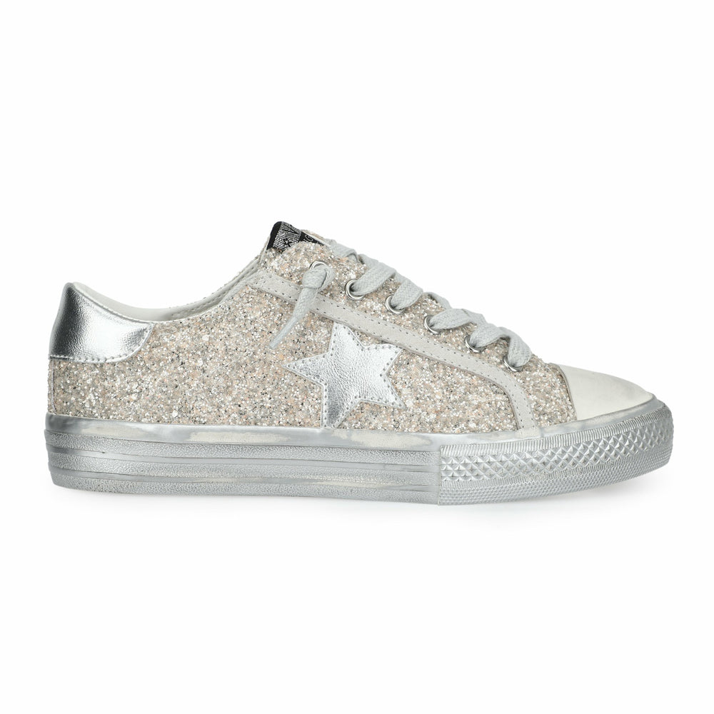 ALIVE - CHUNKY GLITTER SILVER | Vintage Havana Shoes