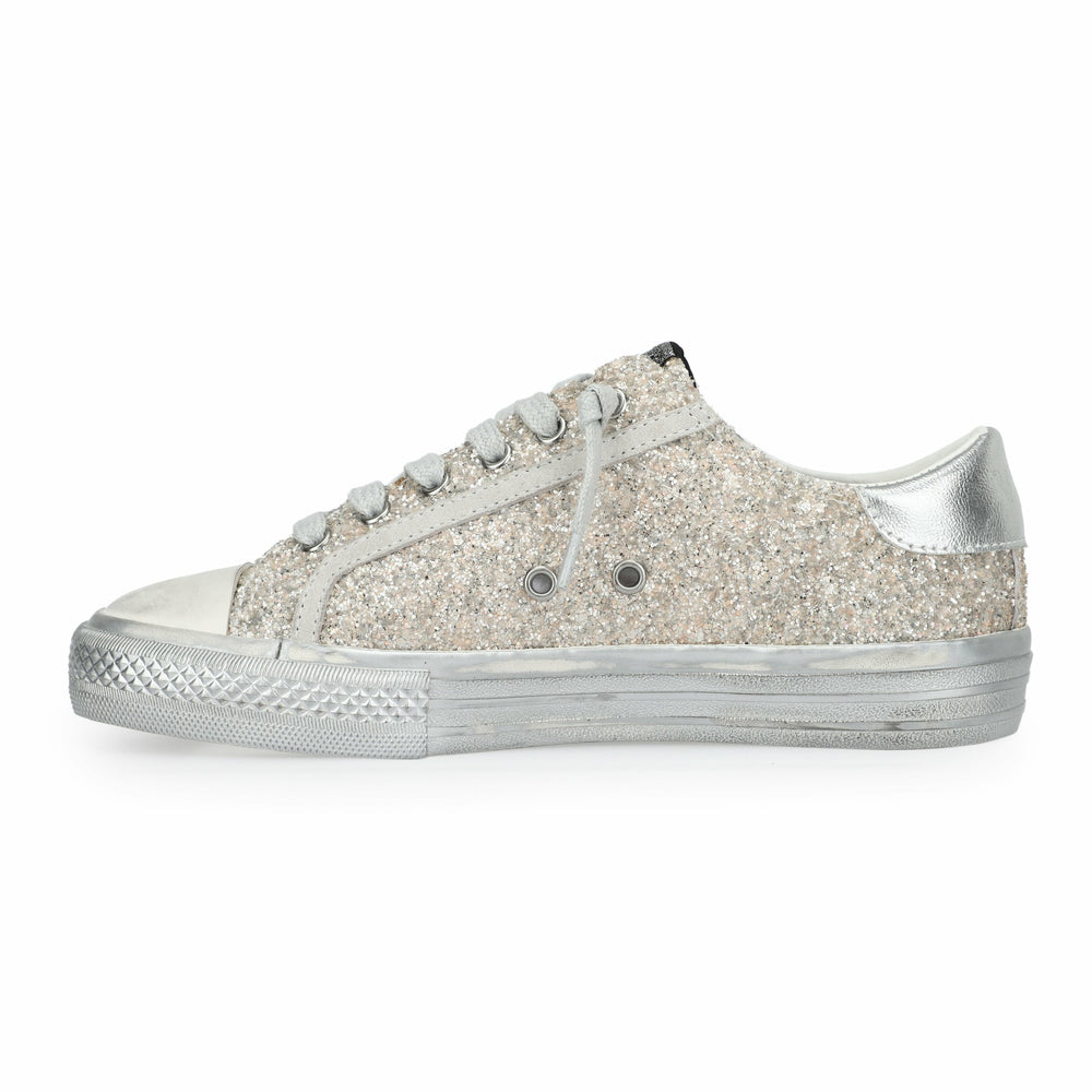ALIVE - CHUNKY GLITTER SILVER | Vintage Havana Shoes