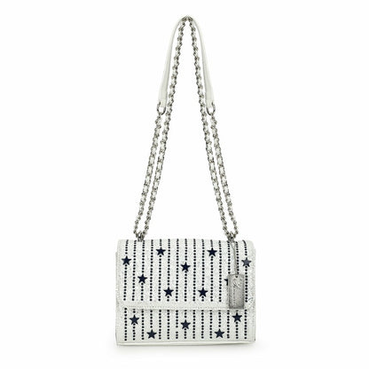 OLIVIA BAG- WHITE/ BLUE | Vintage Havana Women
