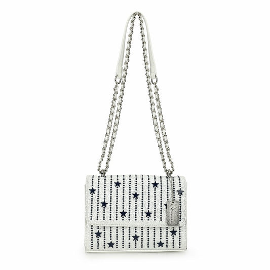 OLIVIA BAG- WHITE/ BLUE | Vintage Havana Women