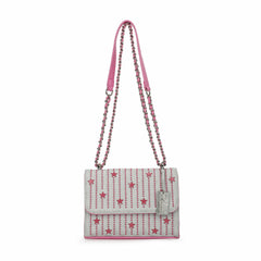OLIVIA BAG-WHITE PINK | Vintage Havana Accessories