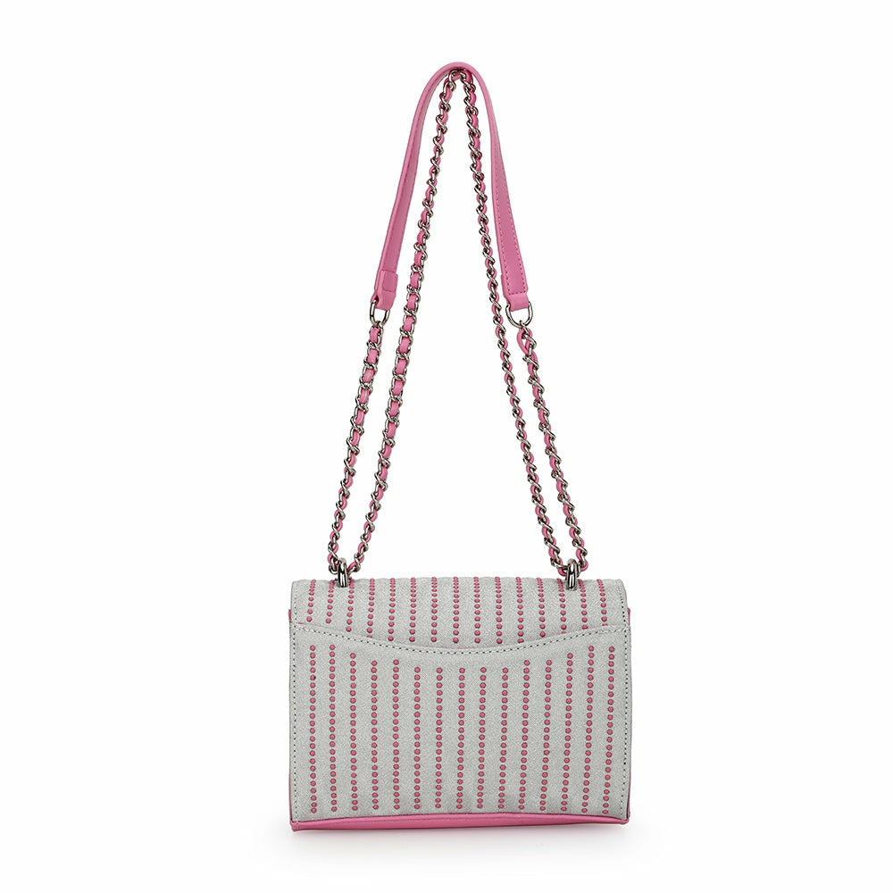 OLIVIA BAG-WHITE PINK | Vintage Havana Accessories