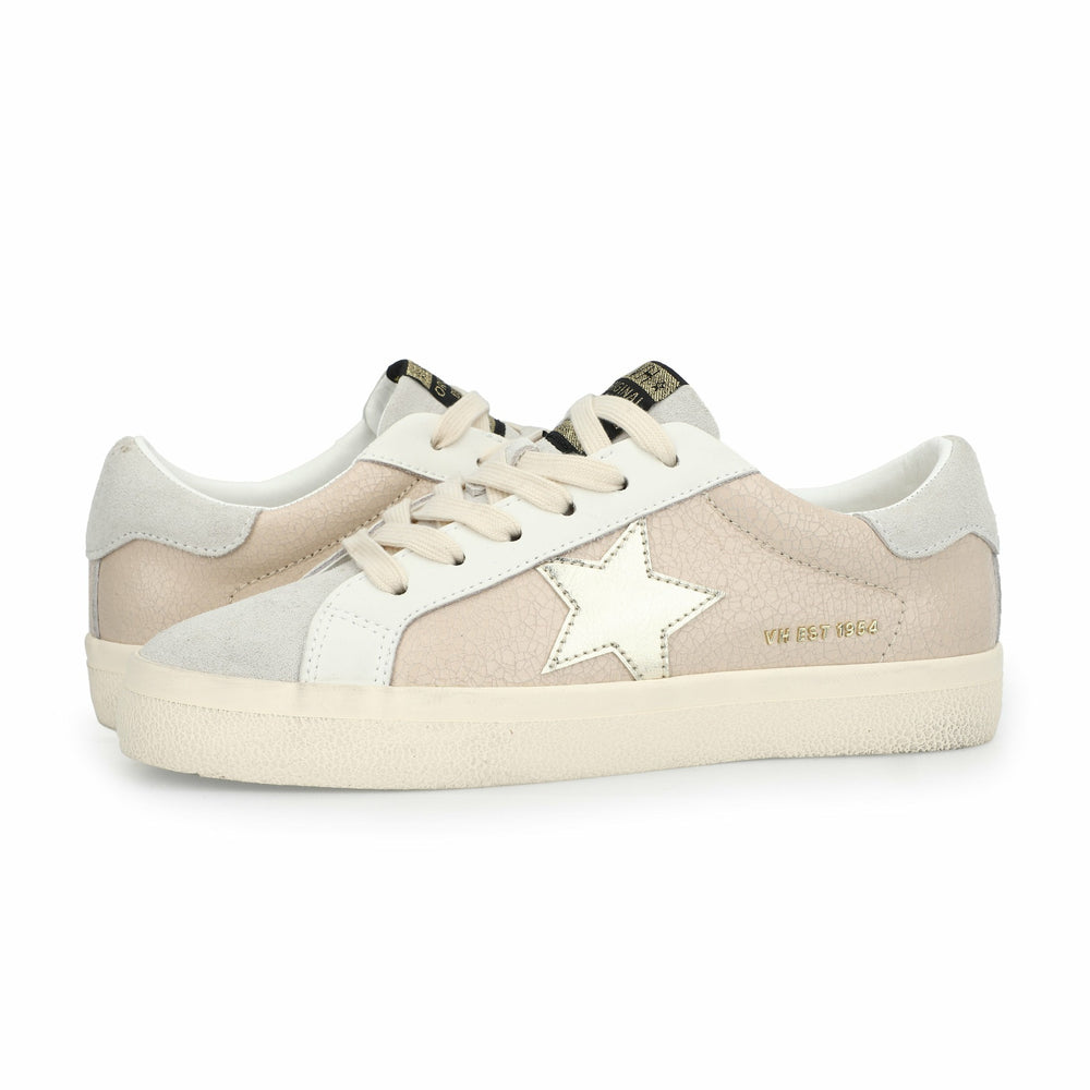 FLAIR 30 - TAUPE CRACKED LEATHER | Vintage Havana Shoes