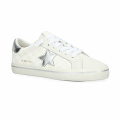 FLAIR 35 - WHITE CHECKERED/SILVER | Vintage Havana Shoes