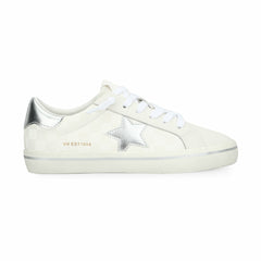 FLAIR 35 - WHITE CHECKERED/SILVER | Vintage Havana Shoes