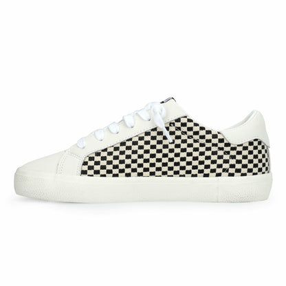 FLAIR 40 - BLACK/WHITE NATURAL CHECKERED | Vintage Havana Women