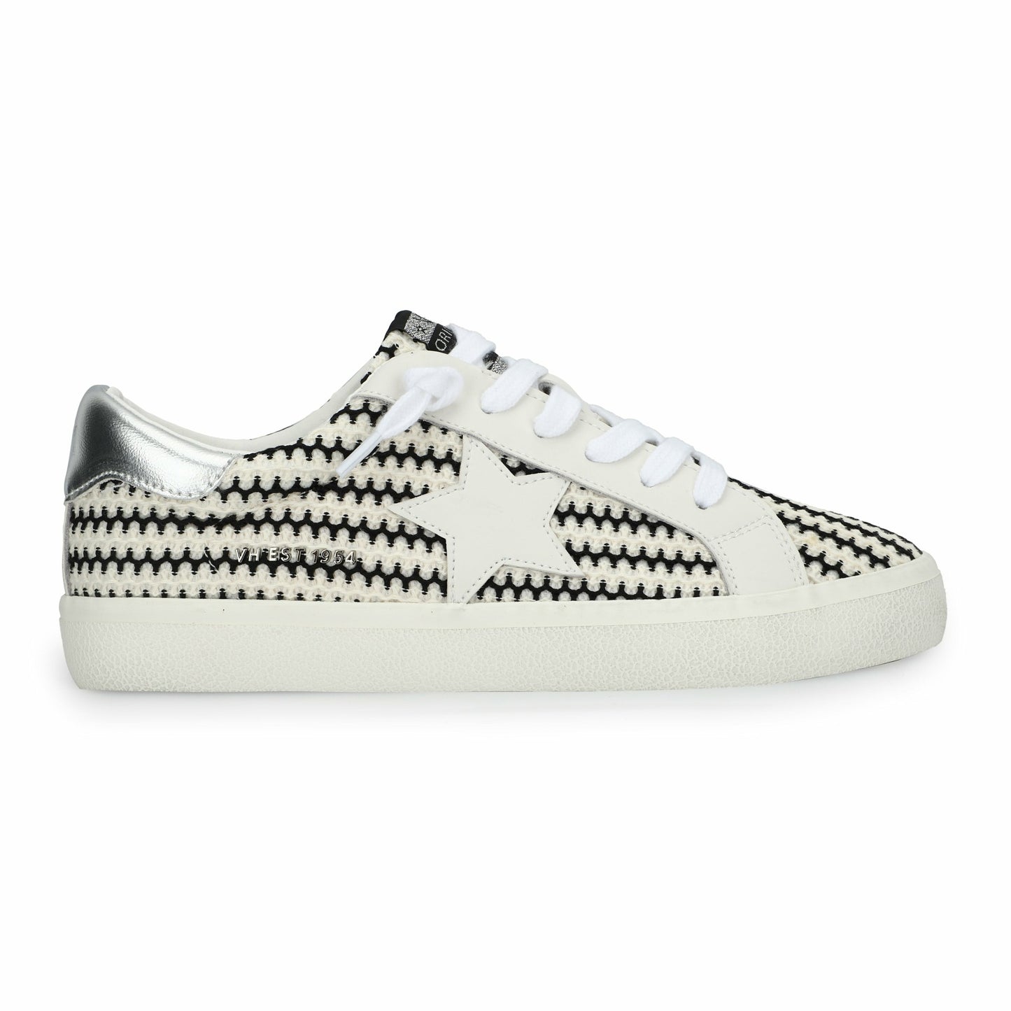 FLAIR 45 - BLACK/WHITE CROCHET | Vintage Havana Women