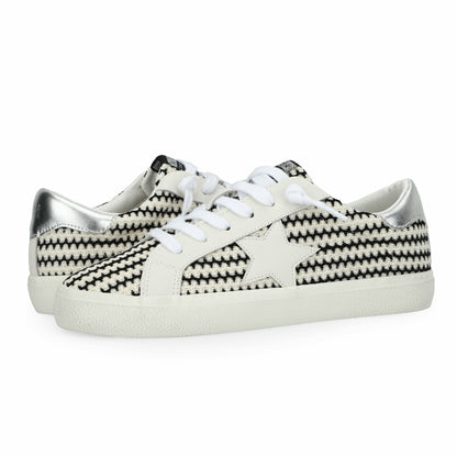 FLAIR 45 - BLACK/WHITE CROCHET | Vintage Havana Women