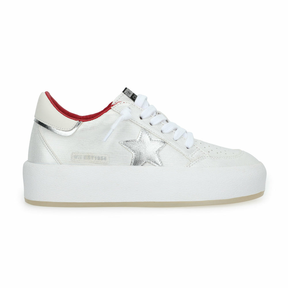 REAM 10 - WHITE/SILVER/RED | Vintage Havana Shoes
