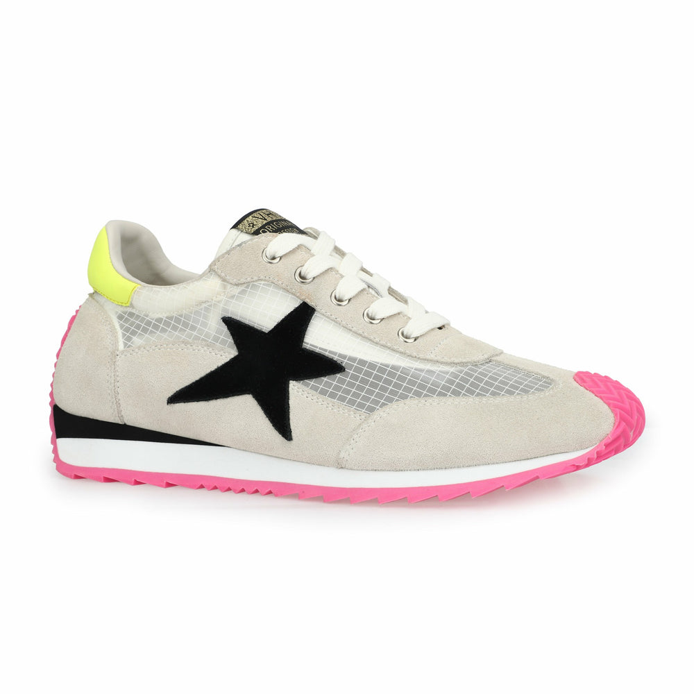 SHOOTER 12 - CLEAR MESH/NEON YELLOW | Vintage Havana Shoes
