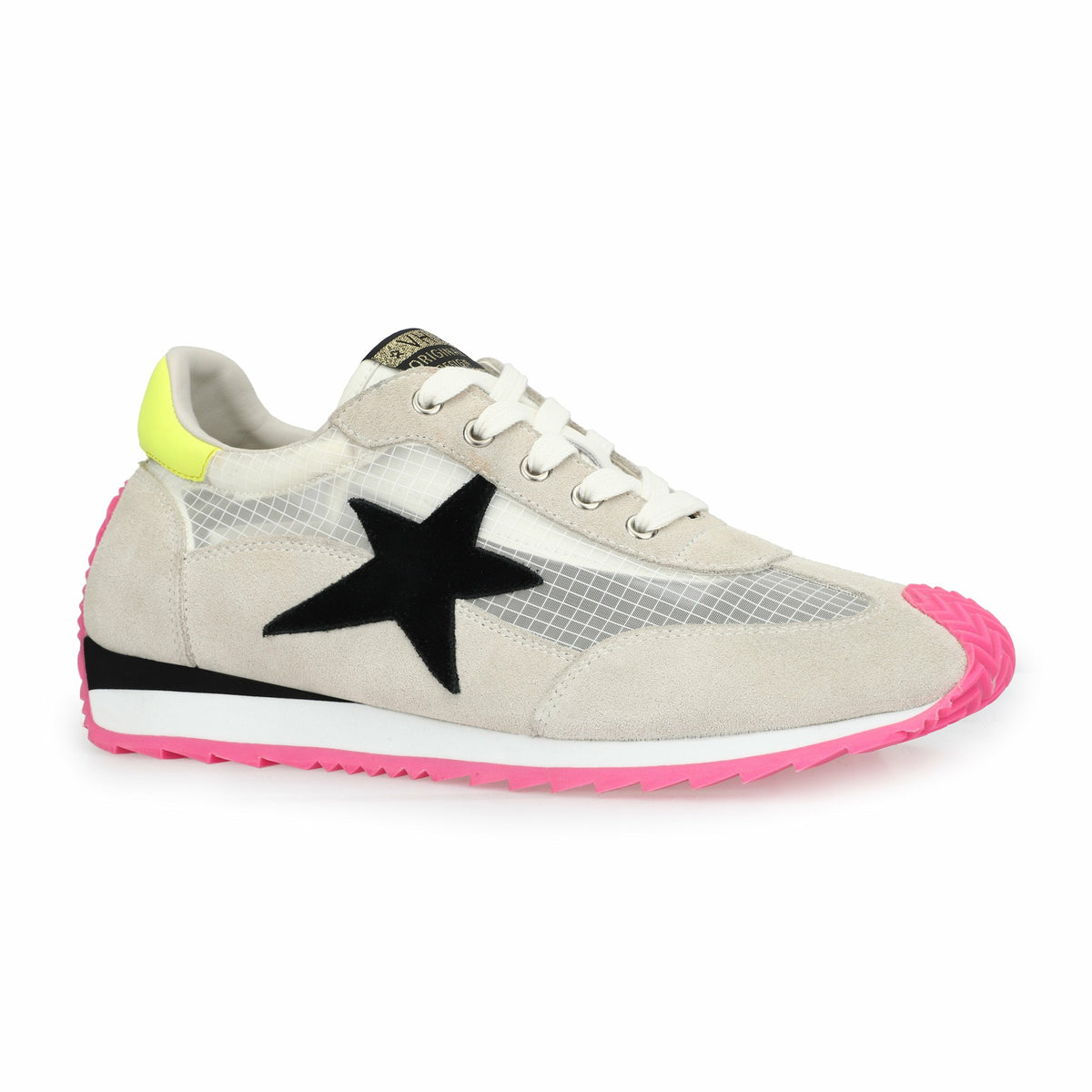 SHOOTER 12 - CLEAR MESH/NEON YELLOW | Vintage Havana Shoes