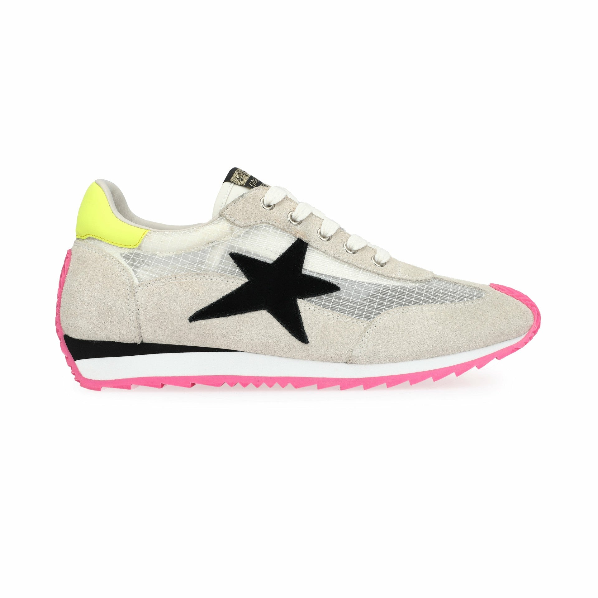 SHOOTER 12 - CLEAR MESH/NEON YELLOW | Vintage Havana Shoes