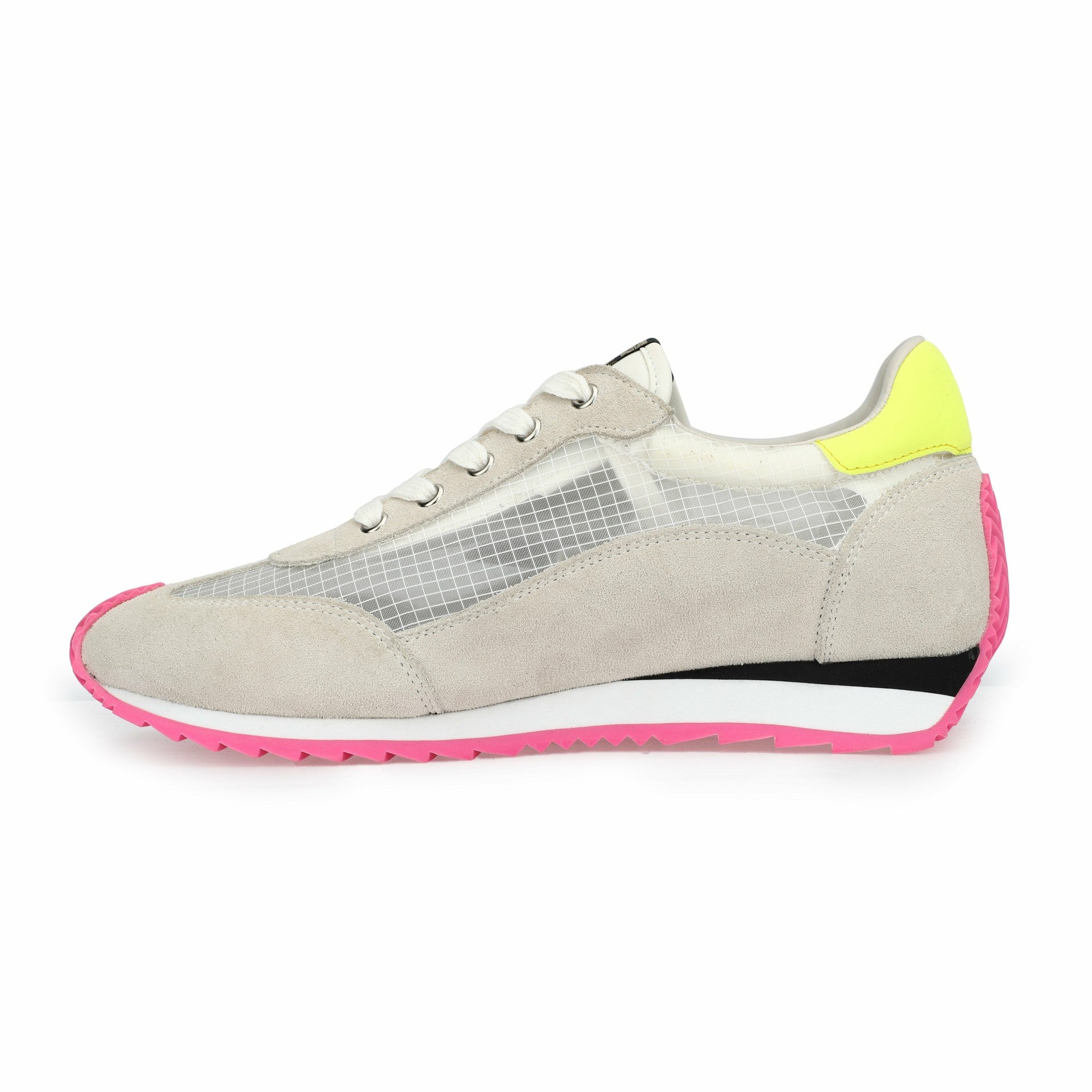 SHOOTER 12 - CLEAR MESH/NEON YELLOW | Vintage Havana Shoes
