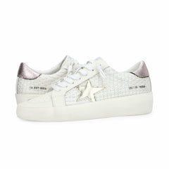 REFLEX 30 - WHITE CROCHET | Vintage Havana Shoes