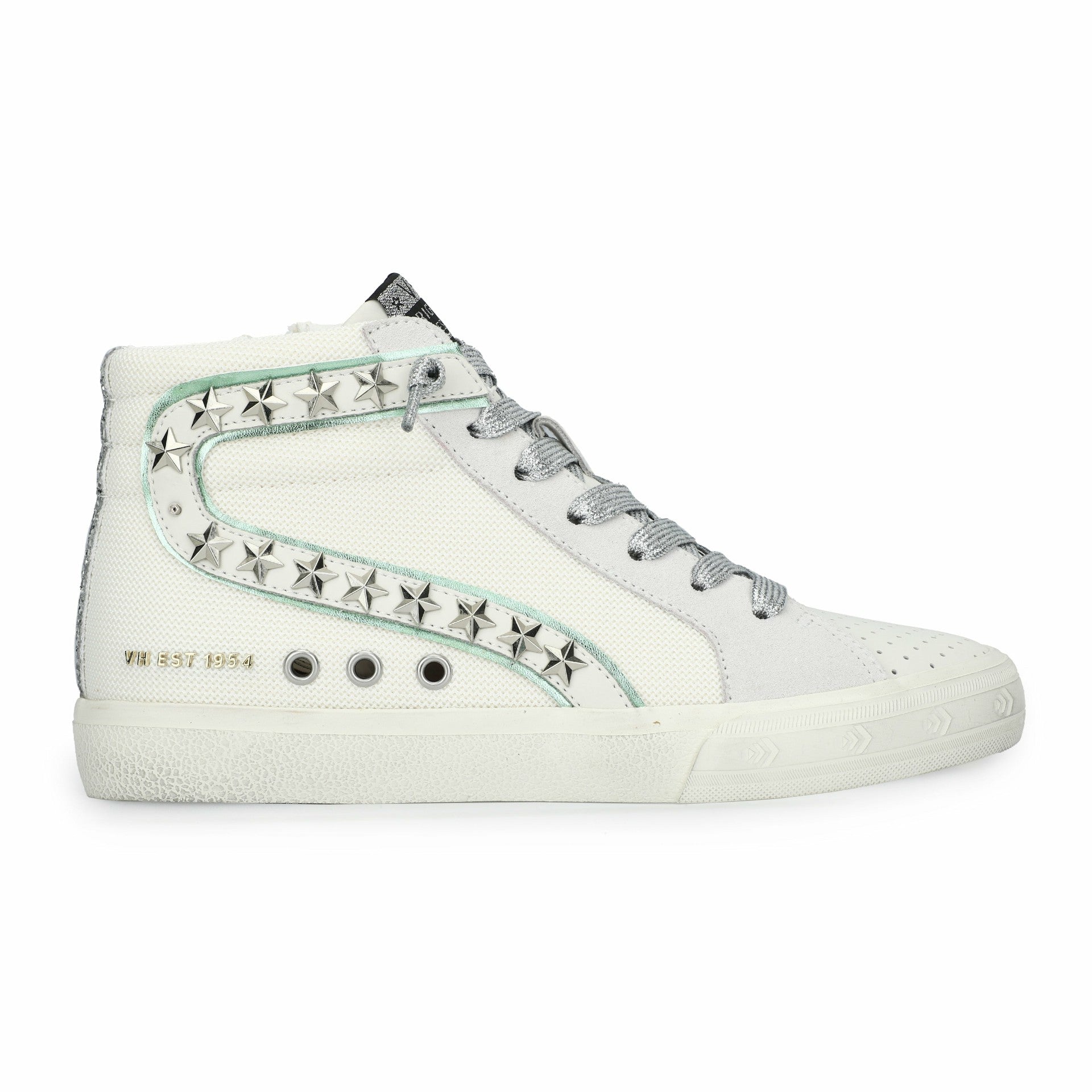 GADOL HIGH 17 - METALLIC GREEN/WHITE | Vintage Havana Shoes