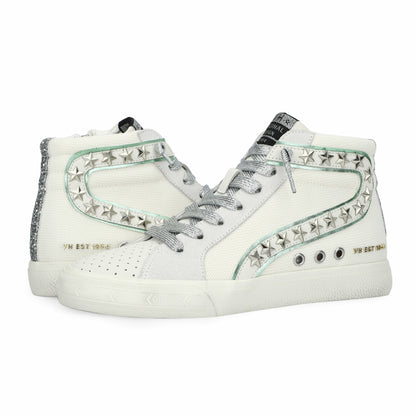 GADOL HIGH 17 - METALLIC GREEN/WHITE | Vintage Havana Women